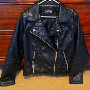Faux leather